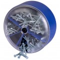 Organizer z wkrętami osprzętowymi o długości 15/25/40mm do puszek elektroinstalacyjnych F-TRONIC 300szt