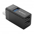 ORICO Adapter 3w1 Hub USB 3.0 A -> USB 3.0 A + 2x USB 2.0 A czarny