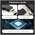 ORICO Adapter DisplayPort -> HDMI 4K@30 (wtyk / gniazdo) czarny