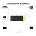 ORICO Adapter DisplayPort -> HDMI 4K@30 (wtyk / gniazdo) czarny