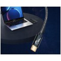 ORICO Kabel USB 3.1 typ-C / A (wtyk / gniazdo) QC 3A czarny 1m