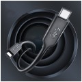 ORICO Kabel USB4 typ-C (wtyk / wtyk) 40Gbit/s 8K@60Hz Power Delivery (100W) 5A czarny 0,8m