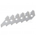 Ostrza wymienne 22mm do fazownika Zestaw 6szt WOLFCRAFT WF5893000