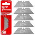 Ostrza wymienne trapezowe 62mm standardowe do noża MILWAUKEE 5szt