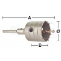 Otwornica Koronka Rdzeniowa TCT 68mm z uchwytem SDS-Plus do betonu, wapienia, murów, ścian itp. MILWAUKEE