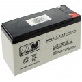 OUTLET Akumulator 12V 7,2Ah MWS AGM Faston 187