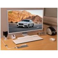 OUTLET AUDA CableTime Adapter USB 3.1 typ-C -> mini DisplayPort 4K@60 (wtyk / gniazdo) srebrny 15cm