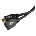 OUTLET AUDA Home Przedłużacz HDMI 1.4 Full HD 4K@24 (wtyk / gniazdo) 2m