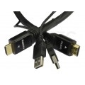 OUTLET AUDA Prestige Kabel HDMI 1.4a Premium High Speed Full HD 4K@24 60m ze wzmacniaczem USB
