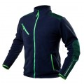 OUTLET Bluza polarowa robocza premium granatowa, wzmacniana tkaniną Cordury rozmiar M/50 NEO 81-506-M