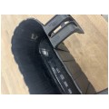 OUTLET Doniczka balkonowa Boardee Hook, donica antracytowa 4,9L z uchwytami 212x383x130mm Prosperplast