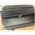 OUTLET Doniczka balkonowa Boardee Hook, donica antracytowa 4,9L z uchwytami 212x383x130mm Prosperplast