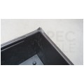 OUTLET Doniczka, donica antracytowa 262x262x266mm z wkładem Rato LOW Prosperplast