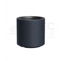 OUTLET Doniczka Heos, donica antracytowa z wkładem 10L śred. 298mm x 290mm Prosperplast