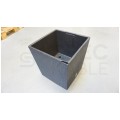 OUTLET Doniczka Rato Low, donica antracytowa z wkładem 37L 400x400x408mm Prosperplast