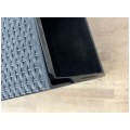 OUTLET Doniczka Rato Square, donica antracytowa z wkładem 49L 325x325x610mm Prosperplast
