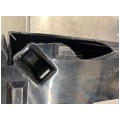 OUTLET Doniczka Urbi Case N, donica antracytowa z wkładem na nóżkach 27L 770x235x300mm Prosperplast