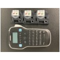 OUTLET Drukarka etykiet DYMO LabelManager 160 dla biura, domu, instalatora (LM 160) [S0946320] + 3x taśma DYMO D1 12mm [45013]