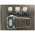 OUTLET Drukarka etykiet DYMO LabelManager 160 dla biura, domu, instalatora (LM 160) [S0946320] + 3x taśma DYMO D1 12mm [45013]