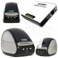OUTLET Drukarka etykiet DYMO LabelWriter LW550 dla biura, sklepu, magazynu (LW550) [2112722] + GRATIS DYMO LabelWriter Print Server [S0929090]