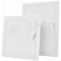 OUTLET Drzwiczki rewizyjne 30x40 plastikowe białe 300x400mm, bez zamka ABS airRoxy 02-809a