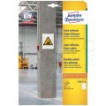 OUTLET Etykiety do trudnych powierzchni 210x297mm białe papierowe (20 etykiet na 20 arkuszach A4) AVERY Zweckform L7877-20