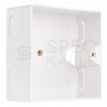 OUTLET Gniazdo komputerowe 2xRJ45 kat.6 ekranowane FTP natynkowe-podtynkowe NEKU