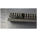 OUTLET Kanał grzebieniowy 60x40mm szary korytko kablowe z pokrywą HAGER