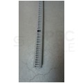 OUTLET Kanał grzebieniowy szary 40x40