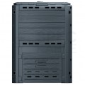 OUTLET Kompostownik 1 komorowy 280L 596x600x1000mm antracytowy Compogreen Woody Prosperplast