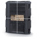 OUTLET Kompostownik 800L 2-komorowy czarny 719x1350x826mm Module Compogreen Propserplast
