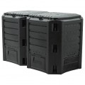 OUTLET Kompostownik 800L 2-komorowy czarny 719x1350x826mm Module Compogreen Propserplast