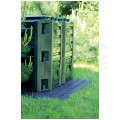 OUTLET Kompostownik 800L 2-komorowy czarny 719x1350x826mm Module Compogreen Propserplast