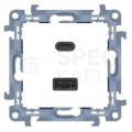 OUTLET KONTAKT-SIMON 10 Ładowarka podwójna USB C+A Quick Charge 3,1A biała