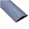 OUTLET Listwa maskująca przewody TV maskownica uniwersalna napodłogowa naścienna 75x18mm szara 2m