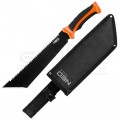 OUTLET Maczeta biwakowa survivalowa, piła 400/225mm FULL-TANG + etui NEO 63-117