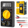 OUTLET Miernik uniwersalny z pomiarem temperatury multimetr cyfrowy z wyświetlaczem LCD REBEL RB-838