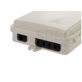 OUTLET Mufa przełącznica światłowodowa FO na 4 adaptery SC simplex IP65
