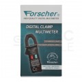 OUTLET Multimetr cęgowy z autozakresem i pomiarem True RMS miernik uniwersalny z wyświetlaczem LCD FORSCHER FS209