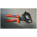 OUTLET Nożyce zapadkowe do kabli 280mm KNIPEX 95 31 280