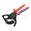 OUTLET Nożyce zapadkowe do kabli 280mm KNIPEX 95 31 280