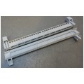 OUTLET Obudowa instalacyjna PNS skrzynka natynkowa 4x18 modułów 396x651x112mm plastikowa biała z drzwiami przeźroczystymi IP40 NOARK