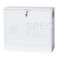 OUTLET Obudowa RACK 19" 2U 130mm pionowa biała