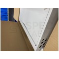 OUTLET Obudowa RACK 19" 2U 130mm pionowa biała