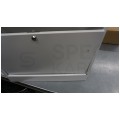 OUTLET Obudowa RACK 19" 2U 130mm pionowa biała NEKU