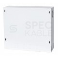 OUTLET Obudowa RACK 19" 2U 130mm pionowa biała NEKU