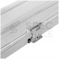 OUTLET Oprawa liniowa, sufitowa hermetyczna z odbłyśnikiem pod 2 świetlówki 120cm G13 LED IP65 VT-12001 V-TAC