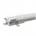 OUTLET Oprawa sufitowa hermetyczna 120cm lampa 230V z tubami LED 2x36W (nano PC) 3600lm IP65 barwa zimna CW
