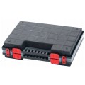 OUTLET Organizer podwójny z wyjmowanymi pojemnikamii na narzędzia akcesoria 399x303x100mm Kistenberg NORB DUO