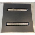 OUTLET Panel ALGINE DOPPIO LED 230V 40W 6000lm NW czarny SPECTRUM LED